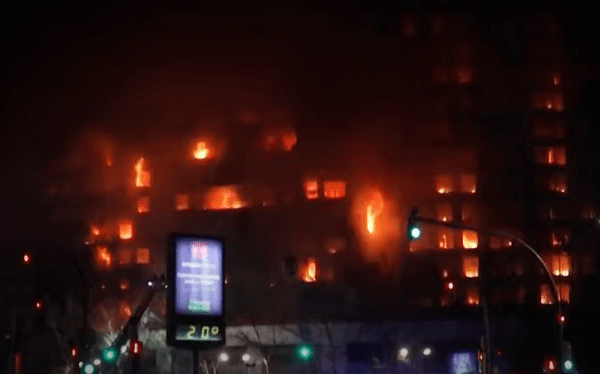 Catástrofe del incendio de Valencia: Un día trágico en España